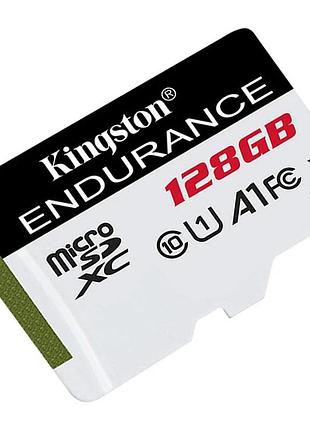 Карта пам'яті microsdxc (uhs-1 u1) kingston endurance 128gb class 10 а1 (r95mb/s, w45mb/s)