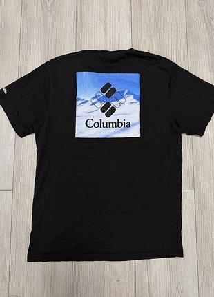 Чоловіча футболка columbia logo black