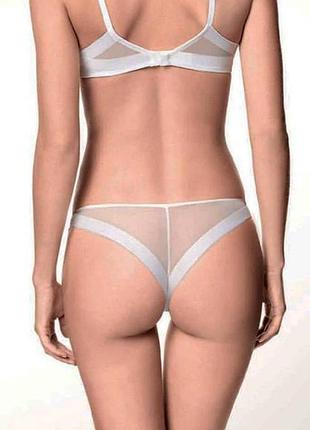 Трусики lormar extra brasiliana xl, белый