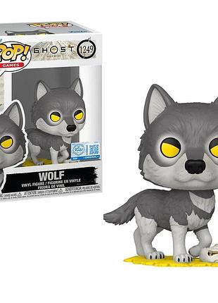 Фігурка funko pop фанко поп games ghost of yotei - wolf - ghost of tsushima 1249