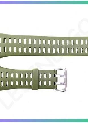 Ремень для часов skmei army green из каучука 25 см для мужчин женщин и детей унисекс sku_aber_1051-0556