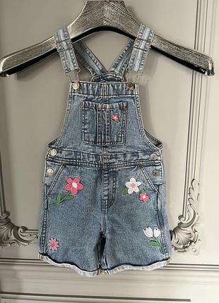 Джинсовый комбинезон zara next h&m
