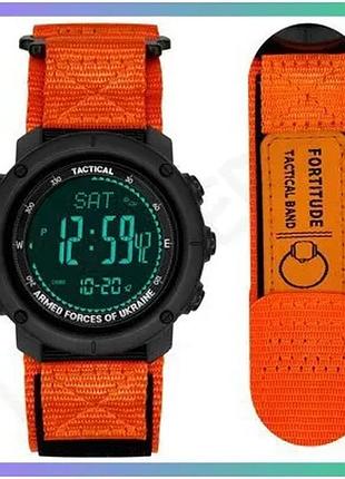 Годинник awarder 036 nylon black-orange спортивний чоловічий електронний з будильником та таймером sku_aber_1202-0098