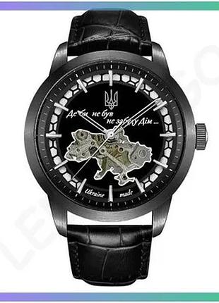 Часы awarder 043 black-black automatic мужские механические с сапфировым стеклом и нержавеющей сталью sku_aber_1202-0619