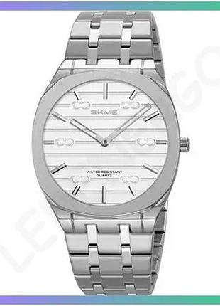 Часы наручные skmei 9372sisi all silver стильные мужские водонепроницаемые часы для повседневного ноше sku_aber_1080-3183