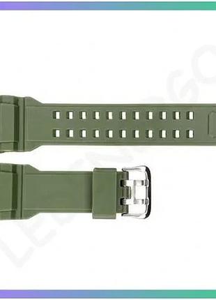 Ремень для часов skmei 1343ag army green каучуковый 26 см универсальный для мужчин и женщин sku_aber_1051-0531