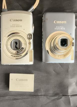 Canon ixus 950 is + canon ixus 95 is на запчастини / відновлення (лот 2 шт)