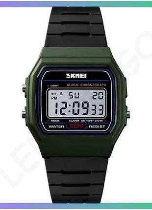 Часы skmei 1412ag army green электронные водонепроницаемые для мужчин и женщин спортивные sku_aber_1080-1409