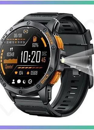 Спортивні годинники modfit pathfinder gps compass black з пульсотометром для чоловіків чорні sku_aber_1077-0345