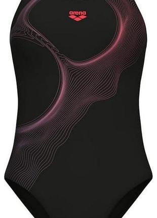 Купальник закритий для жінок arena ripples swimsuit u back b