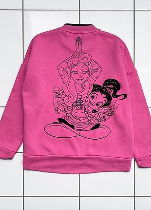 Світшот, джемпер adidas disney comfy princesses оригінал для дівчинки 8-9 років
