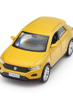Автомодель - volkswagen t-roc 2017 (золотий)