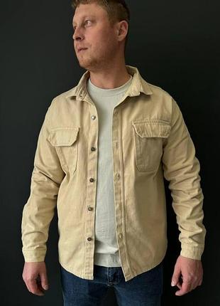 Стильна джинсова чоловіча сорочка john lucca s-xxl сорочка чоловіча l