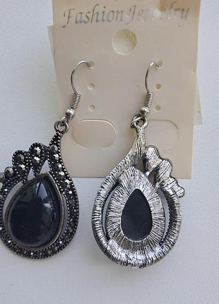Стильні довгі сережки fashion jewelry