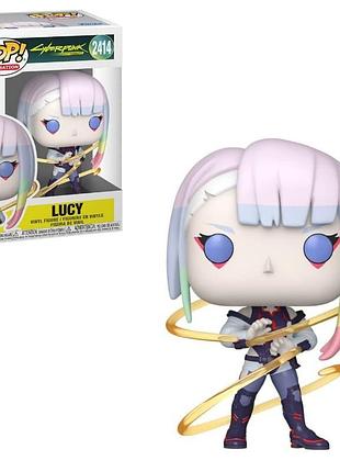 Фігурка funko pop фанко поп cyberpunk lucy with monowire #2414