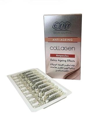 Eva collagen єва колаген ампули 10 шт єгипет