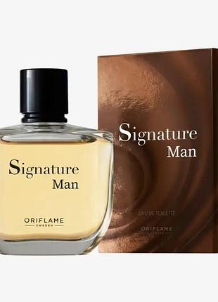 Чоловічі парфуми signature man oriflame сігнатуре сігнейче оріфлейм