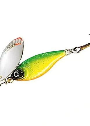 Вертушка fladen loket 9 г chartreuse — блешня на щуку, окуня, жереха та головня