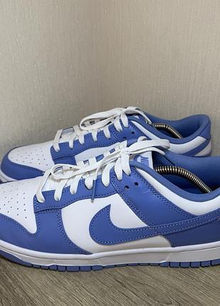 Кросівки nike dunk low polar blue