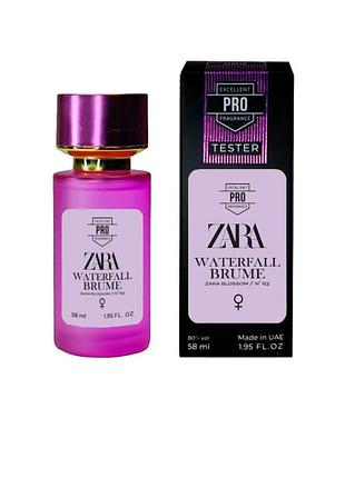Zara no03 waterfall brume тестер pro жіночий 58 мл