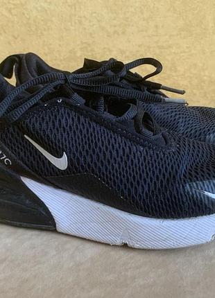 Nike max air 34р чорні сітчасті кросівки найки