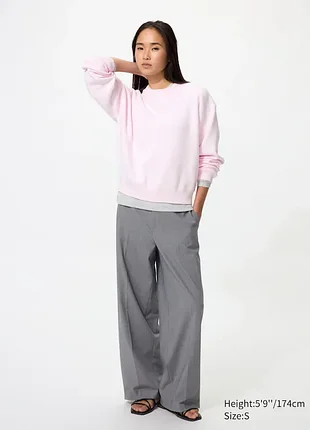 Брюки широкие uniqlo p. l