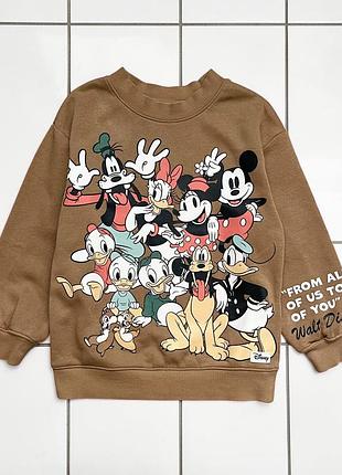 Утеплений світшот на флісі h&m для дівчинки 7-8 років