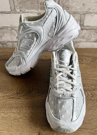 Оригінал! нові кросівки жіночі new balance 530 (silver polka dots grey), 37.5-38 р, 24-24.3 см