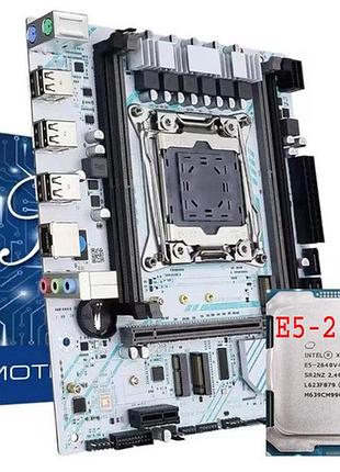 Материнская плата soyo x99 d4-gs lga 2011-3 + процессор 2640v4 (10 ядер / 20 потоков), частота до 3.4 ghz.