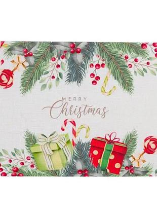 Килимок для сервірування столу christmas 45*30 см hp-36327-10