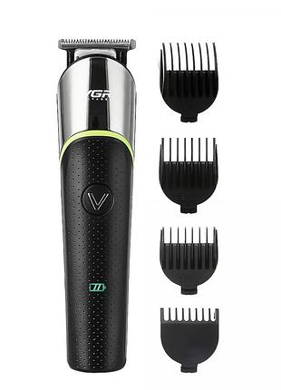 Триммер vgr аккумуляторный для волос и бороды hp-v-191