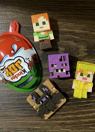 Kinder joy minecraft фигурки 2026