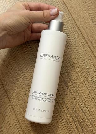 Demax professional moisturizing cream refine collagen & elastin spf 25 об'ємом 250 мл
