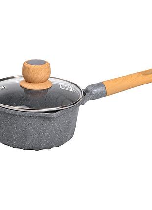 Сотейник з антипригарним покриттям 2,9 л з товстим дном ø 18 см mgc hp-4-431gr
