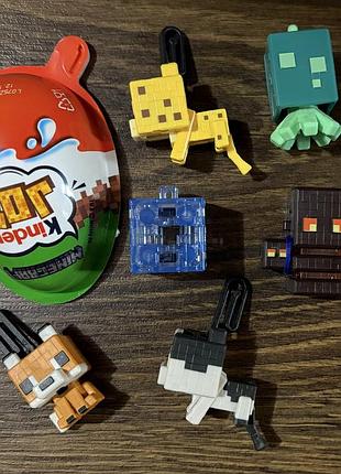 Kinder joy minecraft фигурки 2026