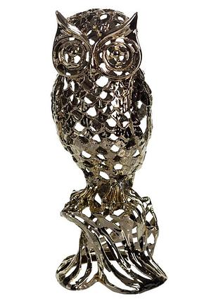 Декоративная фигурка eagle-owl 12х11х28 см металлическая hp-7-15