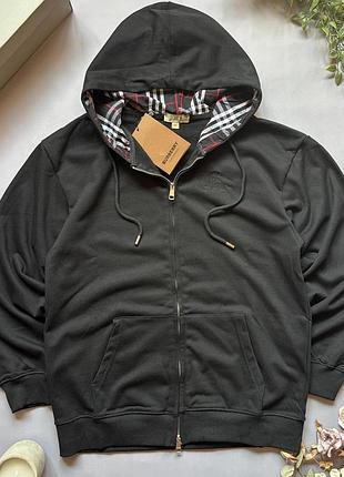 Burberry зип худи черная l