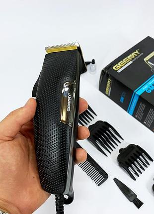 Потужна машинка для стрижки волосся домашня gemei gm-806, профі машинка для стрижки волосся xg-98