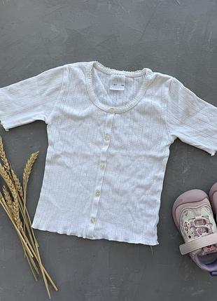 Футболка для дівчинки zara 6-7 років на 1 вересня бавовна