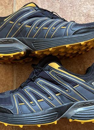 Salomon xt asama gore tex gtx black yellow sneakers trainers
