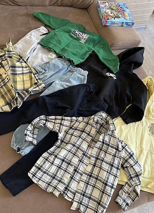 Одяг zara на хлопчика 5-7 р