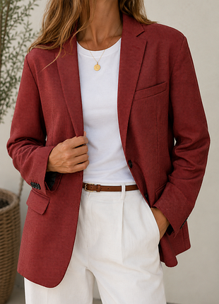 Піджак бордо topman