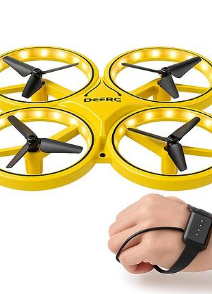 Квадрокоптер з керуванням жестами та підсвічуванням apex drone автозависання та визначення перешкод ak-50