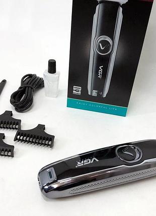 Профессиональная машинка для стрижки волос на аккумуляторе vgr, машинка для стрижки волос домашняя st-91