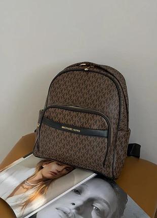 Женский кожаный рюкзак 26х36х10 см от guess городской ранец ручной клади из кожи среднего размера формата а4 гесс