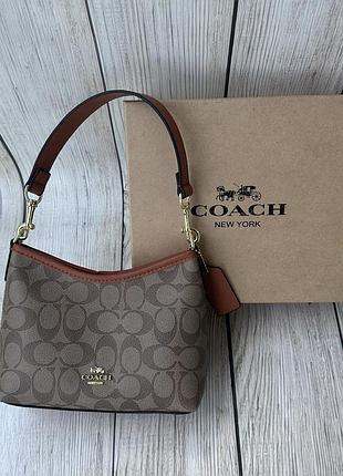 Коричневая женская сумка  laurel shoulder