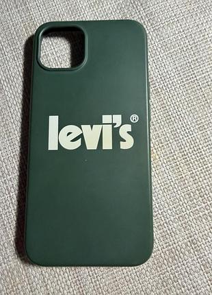 Силиконовый чехол на айфон, levis оригинал
