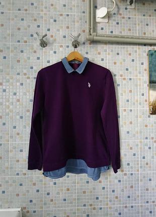 Лонгслив us polo assn.