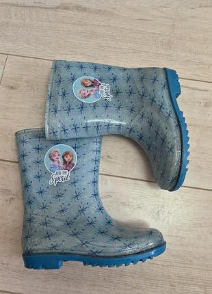 Гумові чоботи frozen, 29, холодне серце, 19см