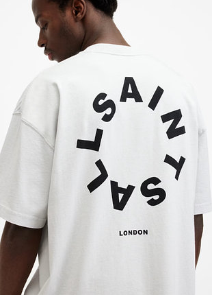 Оверсайз футболка allsaints tierra oversized crew neck t-shirt (розмір m) оригінал